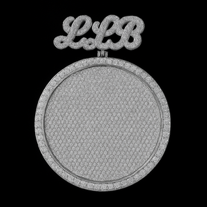 Iced Picture Pendants