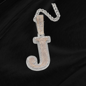 Diamond Initial Pendant