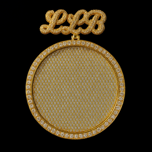 Iced Picture Pendants
